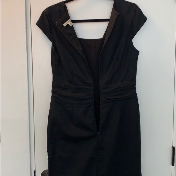 Banana Republic Black Square Neck Sheath Dress - Picture 3 of 6